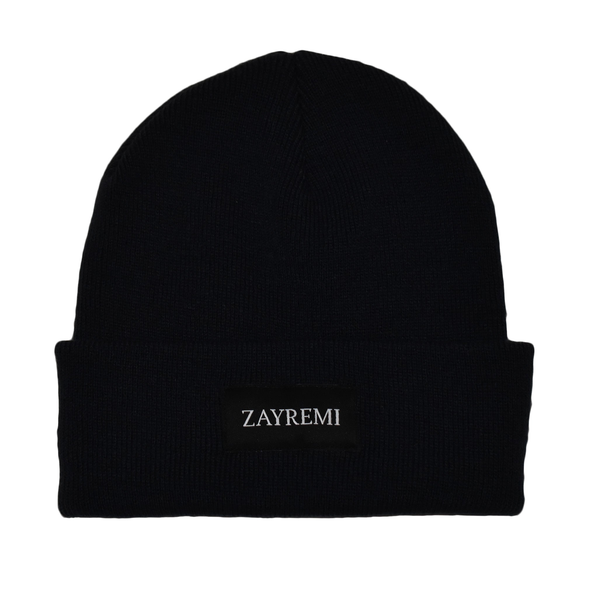 Black Signature Beanie