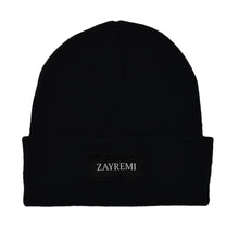 Load image into Gallery viewer, Black Signature Beanie