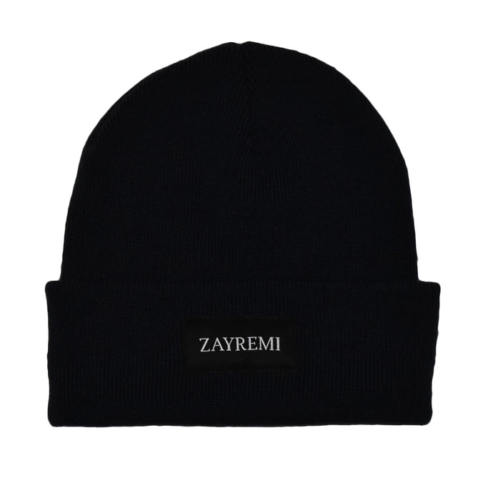 Black Signature Beanie