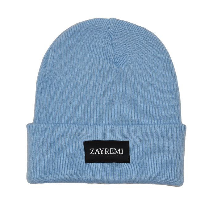 Blue Signature Beanie