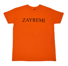 Load image into Gallery viewer, Essential Zayremi T-shirt in Orange