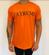 Load image into Gallery viewer, Essential Zayremi T-shirt in Orange