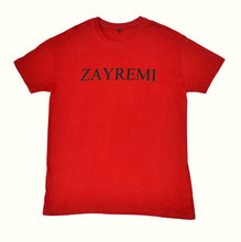 Load image into Gallery viewer, Essential Zayremi T-shirt in Red