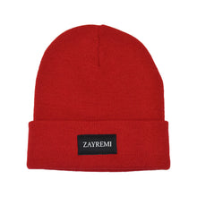 Load image into Gallery viewer, Red Signature Beanie