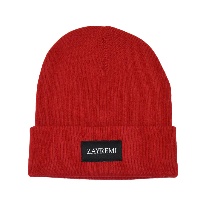Red Signature Beanie