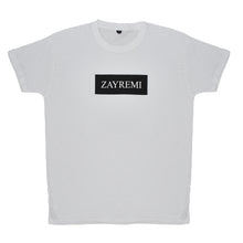 Load image into Gallery viewer, Signature Zayremi T-shirt in White