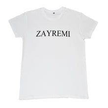 Load image into Gallery viewer, Essential Zayremi T-shirt in White