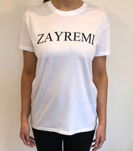 Load image into Gallery viewer, Essential Zayremi T-shirt in White