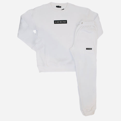 Signature White Tracksuit