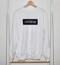Load image into Gallery viewer, Zayremi Essential Sweatshirt In White