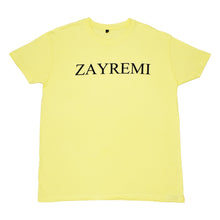 Load image into Gallery viewer, Essential Zayremi T-shirt in Yellow